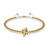 Pégase | Or 18 carats | Bracelet à breloques en macramé licorne ailée